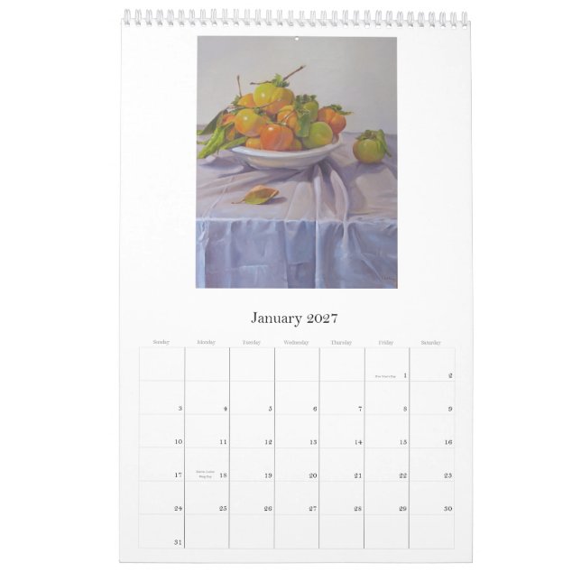 Vida estática: A Calendário 2015 (Jan 2027)