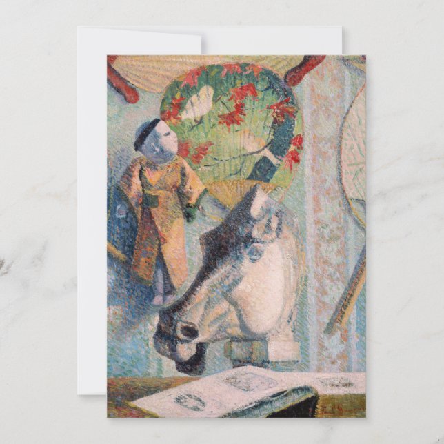 Vida Estática com Cabeça de Cavalo | Paul Gauguin (Frente)