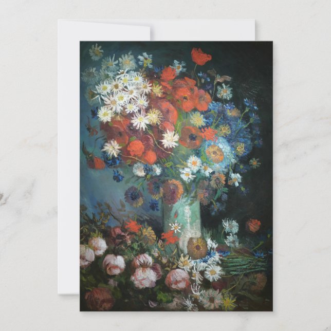 Vida Estática com Flores de Prados | Vincent van G (Frente)