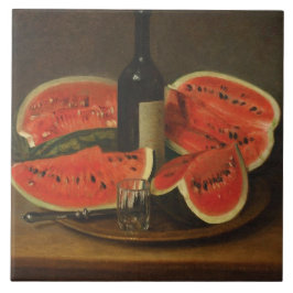 Vida Estática com Melancias (por Constantin Stahi)