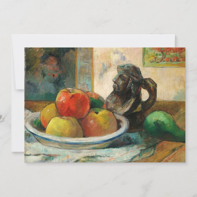 Vida estática | Paul Gauguin (Frente)