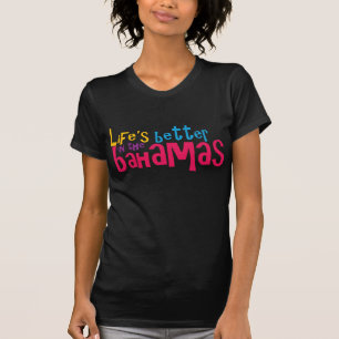 Vida melhor na camisa de Bahamas