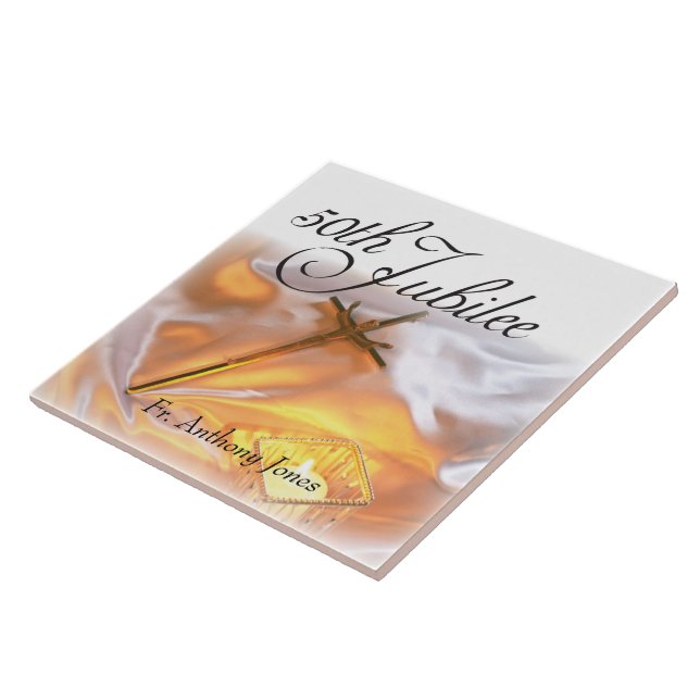 Vida Religiosa Jubilar ouro, Velas Cruzadas (Lateral)