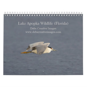 Vida Selvagem do Calendário de 2026 do Lago Apopka