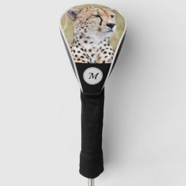 Vida selvagem monograma Cheetah personalizada