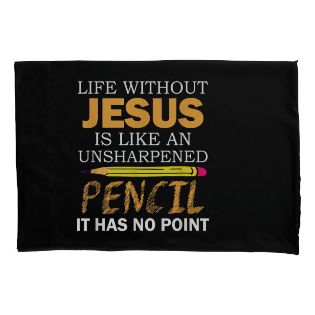 Vida Sem Jesus Engraçado Cristão Fé Religiosa (Frente)