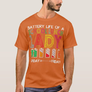 Vida Útil De Uma Camiseta De Almoço Da Escola
