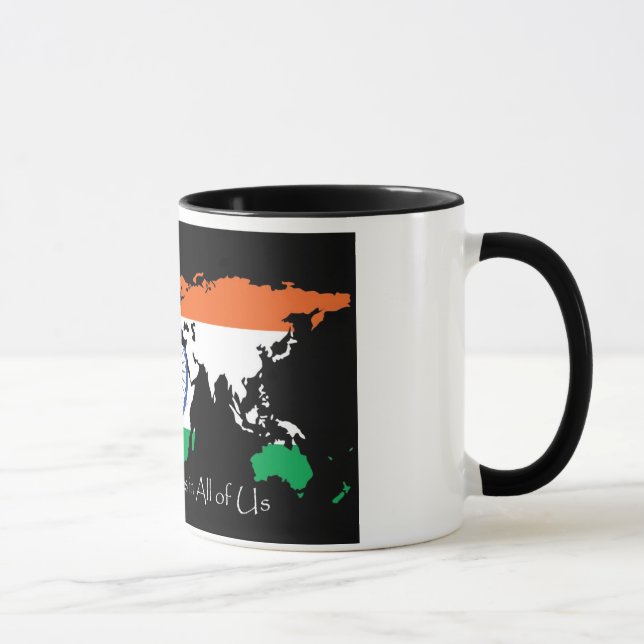Vidas de India ntodos nós caneca (Direita)