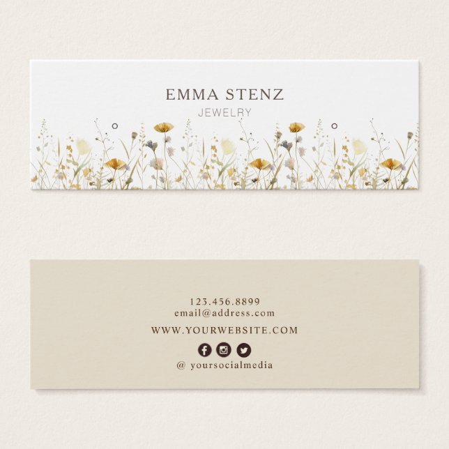 Vídeo de flores silvestres, com varejo (Frente & Verso)