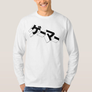 Videos games "MÃES GE" de camiseta longa de JOGO