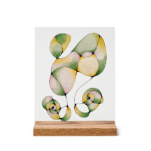 Vidro de aparência alegre - Tela acrílica