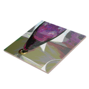 Vidro de Fluxo Roxo com Sombra