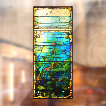 Vidro de madeira, janela de vidros de vidro de asp