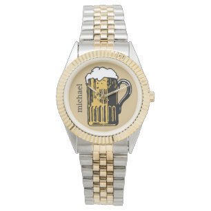 Vidro de relógios feitos sob encomenda do nome &