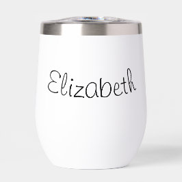 Vidro de Vinho Sem Estêncil Personalizável Elegíve