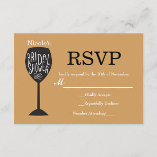 Vidro do CHÁ DE PANELA Qualquer placa RSVP COR