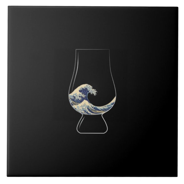 Vidro do Glencairn Kanagawa (Frente)