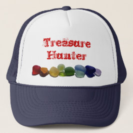 Vidro do mar, boné de beisebol de vidro do