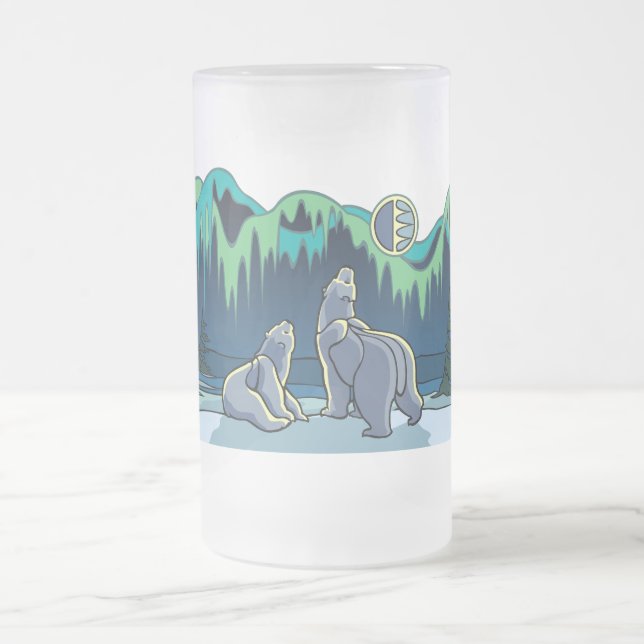 Vidro do urso das nações da caneca de cerveja da (Centro)