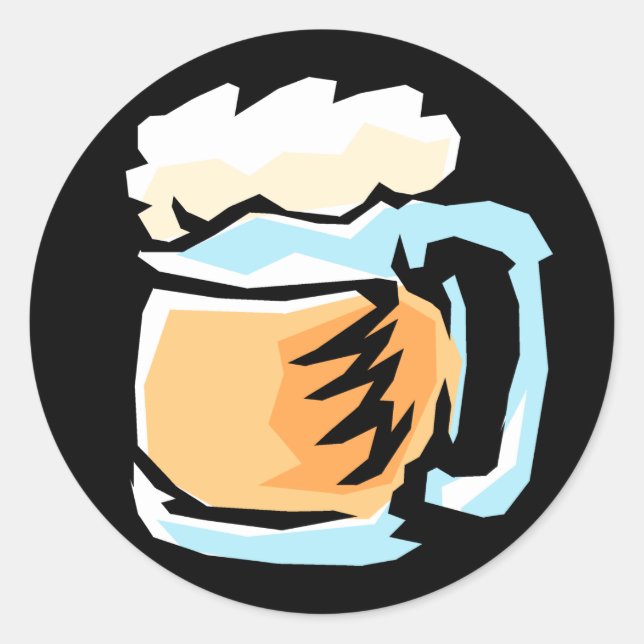 Vidro dos adesivos de Cerveja (Frente)