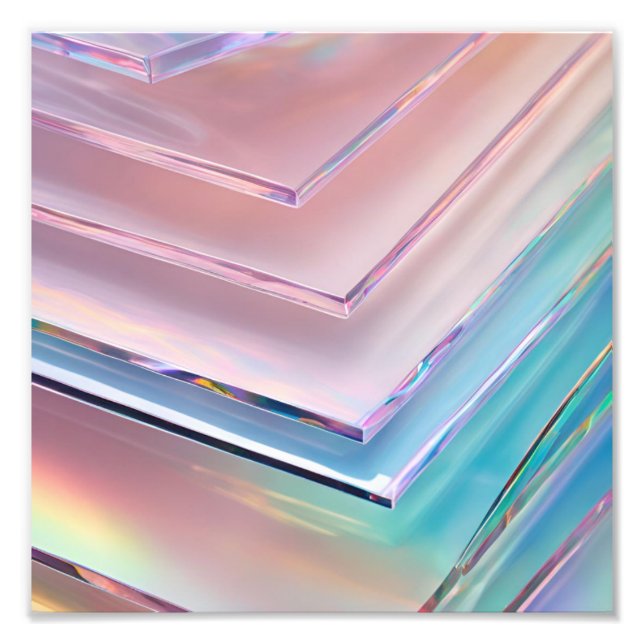 Vidro Holográfico Foto Alargamento (Frente)