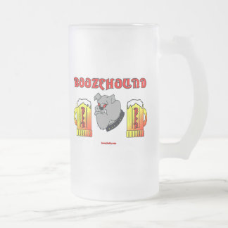 Vidro Jateado Boozehound, caneca de cerveja do fosco, vidro,