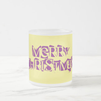 Vidro Jateado caneca de café