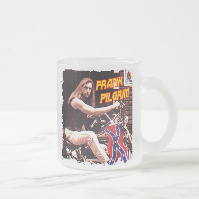 Vidro Jateado Caneca de café do peregrino de Frank (Direita)
