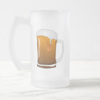 Caneca de cerveja customizável do fosco