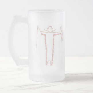 Vidro Jateado Caneca de cerveja da cerveja da associação de