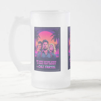 Vidro Jateado Caneca de cerveja da Fartel