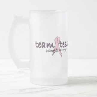 Vidro Jateado Caneca de cerveja de luxe do fosco de Tessa da