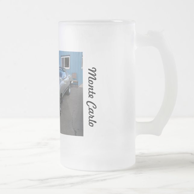 Vidro Jateado Caneca de cerveja de Montecarlo (Direita)