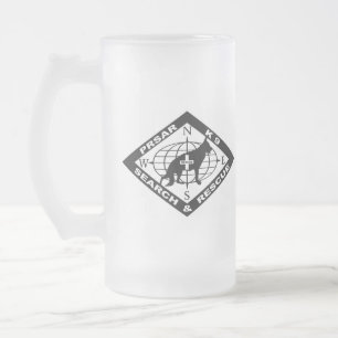 Vidro Jateado Caneca de cerveja de PRSAR