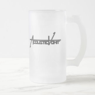 Vidro Jateado Caneca de cerveja do avoirdupois 09