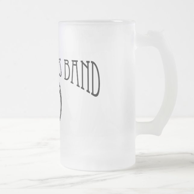 Vidro Jateado Caneca de cerveja do fosco (Direita)