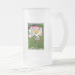 Vidro Jateado Caneca de cerveja do fosco da foto de Popppy