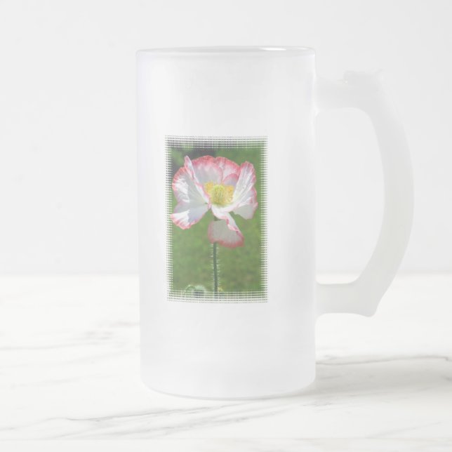 Vidro Jateado Caneca de cerveja do fosco da foto de Popppy (Direita)