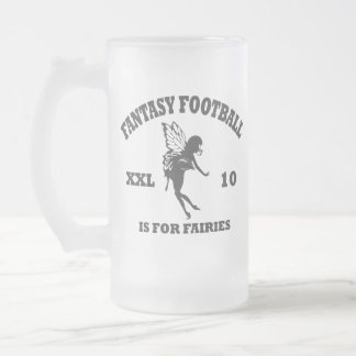 Vidro Jateado Caneca de cerveja do futebol da fantasia
