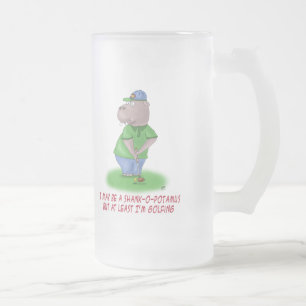 Vidro Jateado Caneca de cerveja engraçada: Shankopotamus