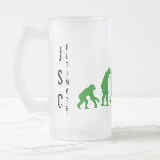 Vidro Jateado Caneca de cerveja final de JSC