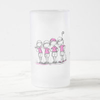 Caneca de Cerveja Personalizada para Liga de Golfe