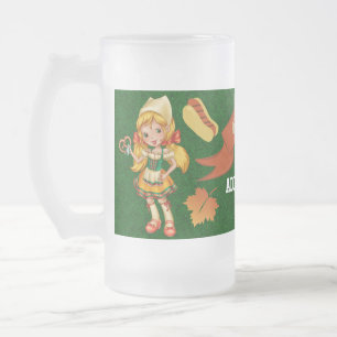 Vidro Jateado Caneca de Cerveja - SRF