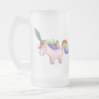 Vidro Jateado Caneca de cerveja viril impressionante do