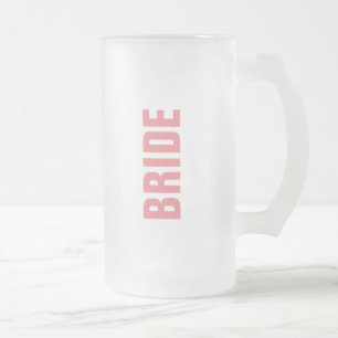 Vidro Jateado Costume seu e dela caneca de cerveja da cerveja