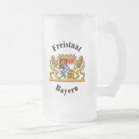 Estado Livre da Baviera Beer Caneca de cerveja
