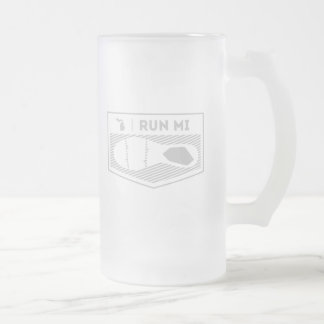 Vidro Jateado Funcione a caneca de cerveja do MI