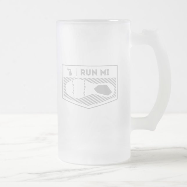 Vidro Jateado Funcione a caneca de cerveja do MI (Direita)