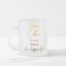 Vidro Jateado ideia de presente de caneca de humor de café para 