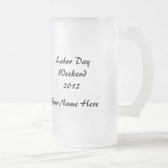 Vidro Jateado Lakenheath Rod & caneca de cerveja da reunião do (Direita)